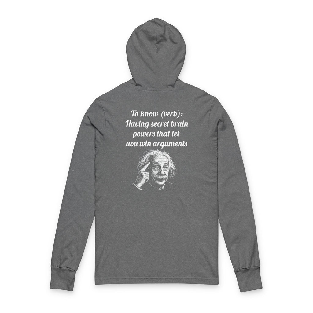 You (really) don't know — Hooded Long Sleeve Tee