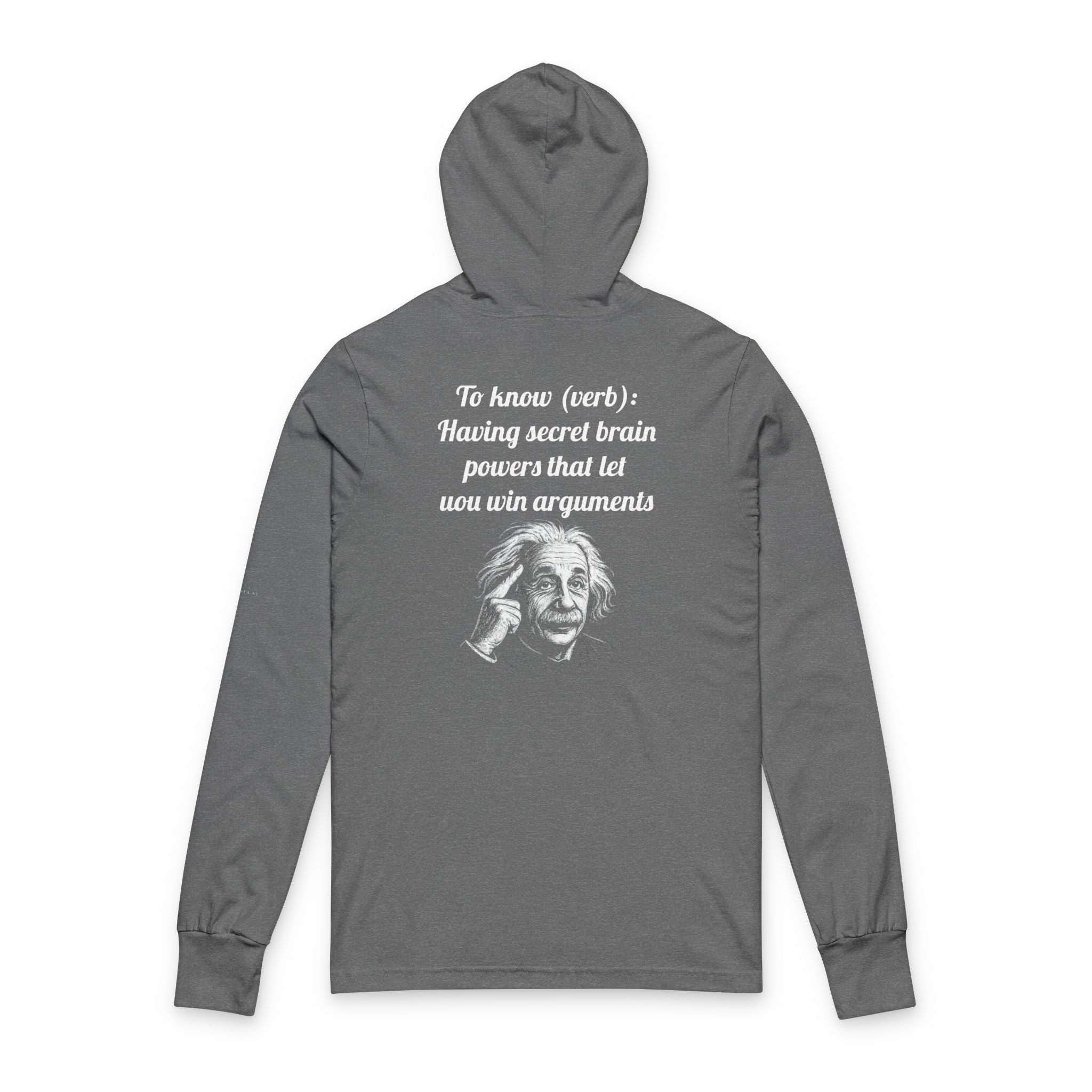 You (really) don't know — Hooded Long Sleeve Tee