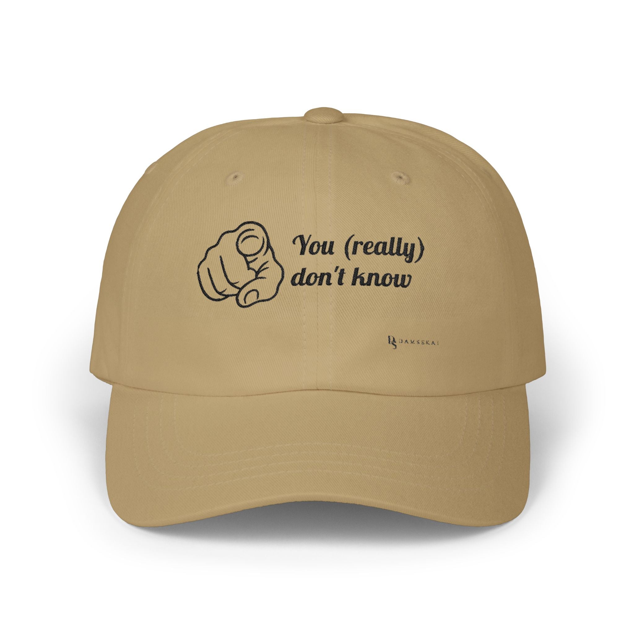 You really don't know - cap (white)