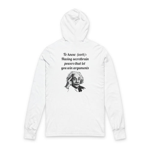 You (really) don't know- Hoodie (white)